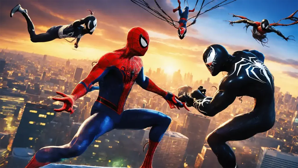 virtual reality spider man game