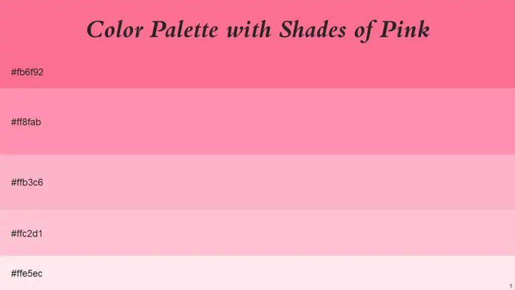 Salmon Pink Color Vr