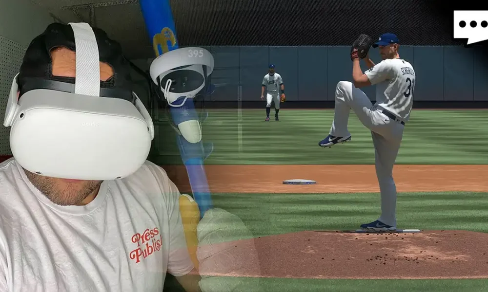 virtual reality baseball game