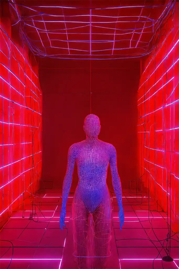 virtual reality human body
