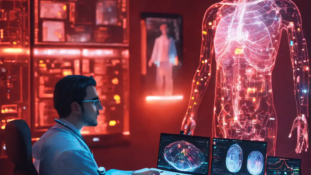 virtual reality human body