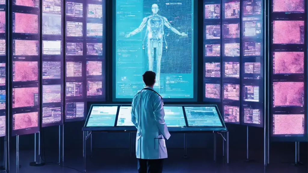 virtual reality human body