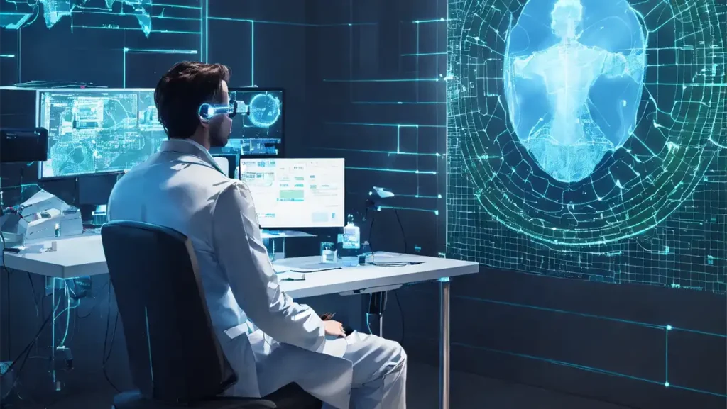 virtual reality human body