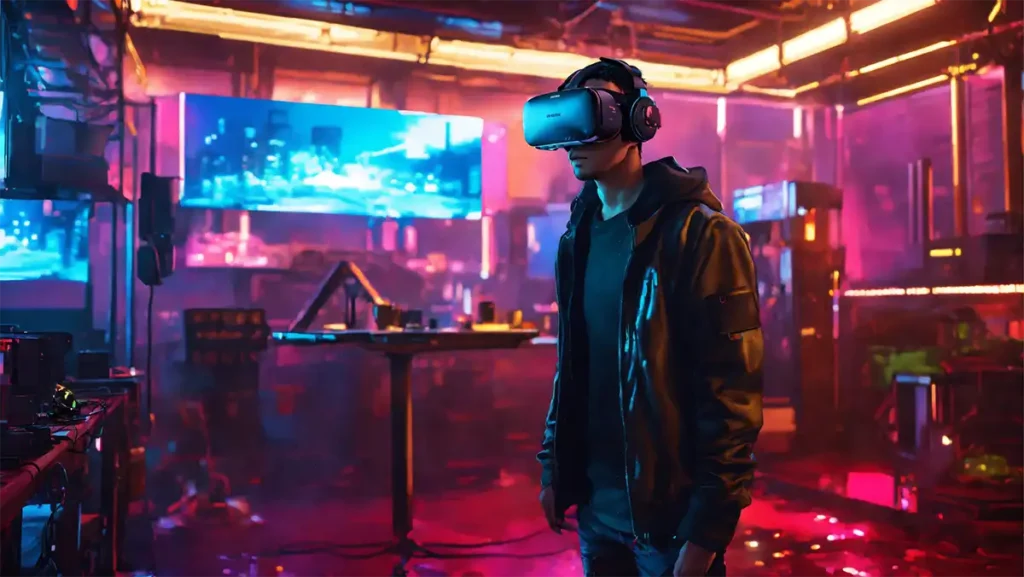 virtual reality party games