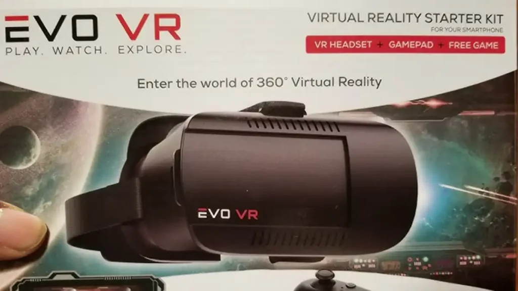 evo virtual reality headset