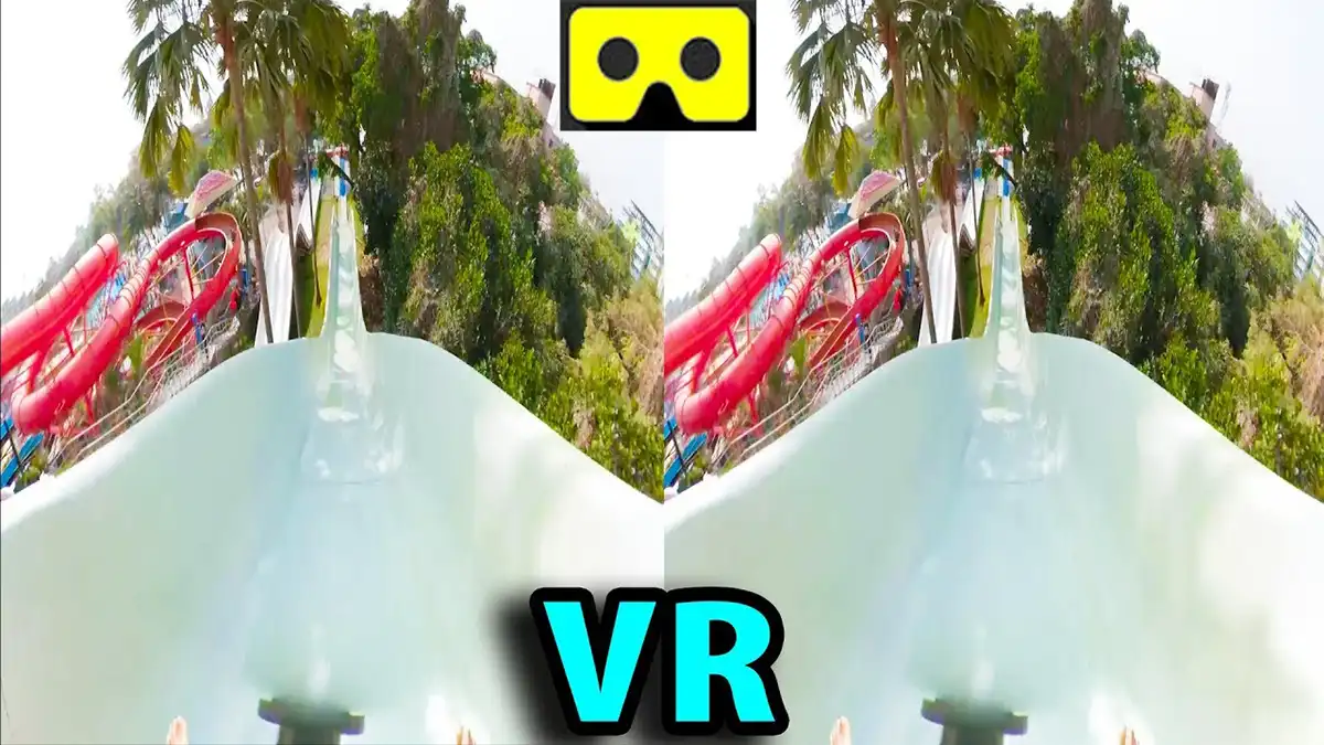 virtual reality split screen